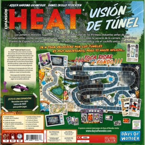 Heat: Vision de Tunel - expansión juego de mesa