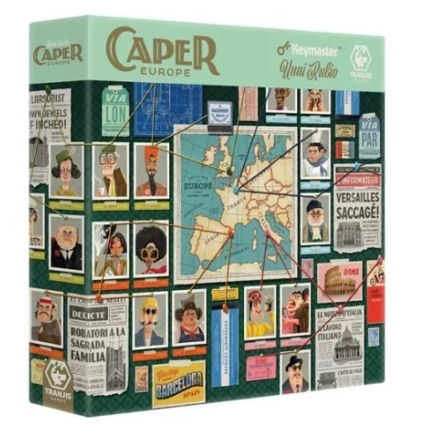 Caper Europe (castellano) - Juego de mesa