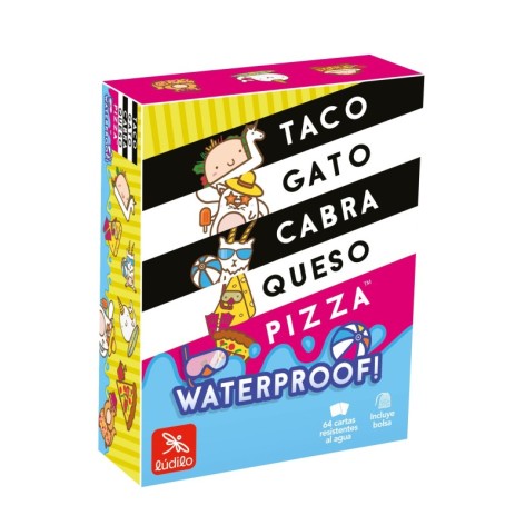 Taco, Gato, Cabra, Queso, Pizza Waterproof - Juego de cartas