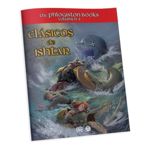 Clasicos del mazmorreo: the phlogiston books vol 4 Clasicos de Ishtar - Suplemento de rol