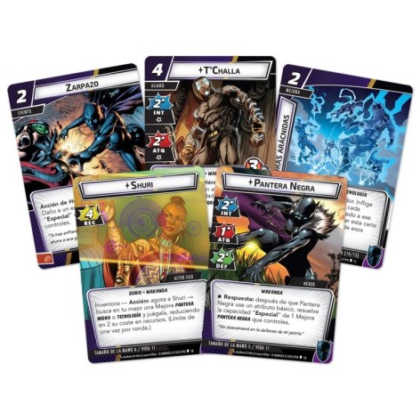 Marvel Champions: Black Panther (castellano) - expansión juego de cartas