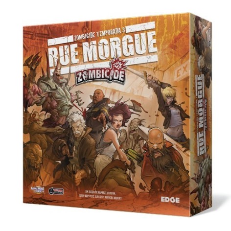 Zombicide temporada 3: rue morgue juego de mesa