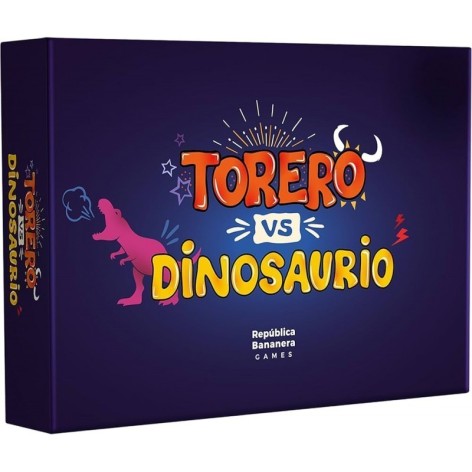 Torero vs Dinosaurio - juego de cartas