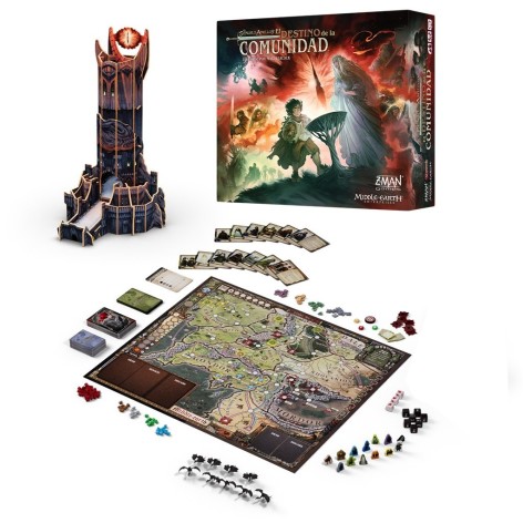 El Señor de los Anillos: Destino de La Comunidad - Juego de mesa