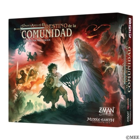 El Señor de los Anillos: Destino de La Comunidad - Juego de mesa