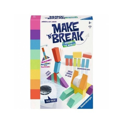 Make N Break Around the World (castellano) - juego de mesa