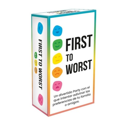 First to Worst (castellano) - Juego de cartas