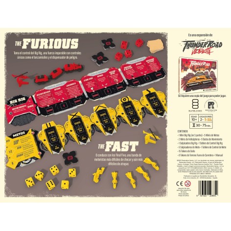 Thunder Road Vendetta: Big Rig and the Final 5 (castellano) - Expansion juego de mesa