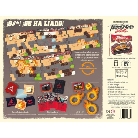 Thunder Road Vendetta: Carnage at Devils Run (castellano) - Expansión juego de mesa