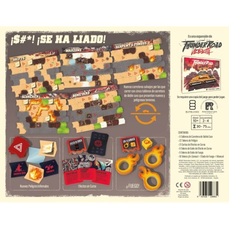 Thunder Road Vendetta: Carnage at Devils Run (castellano) - Expansión juego de mesa