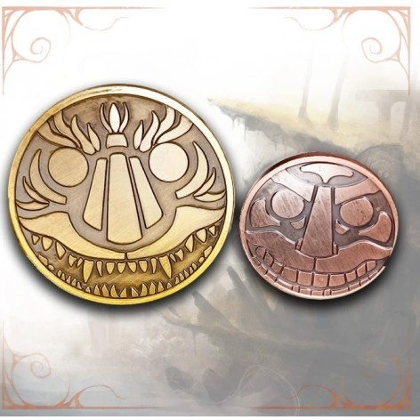 Beast: Enconos Metalicos (monedas) - accesorio