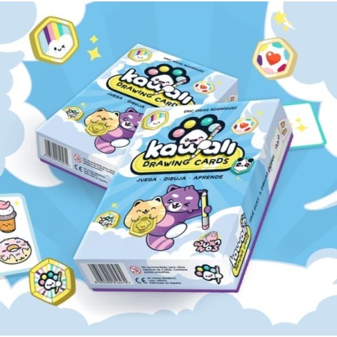 Kawaii Drawing Cards (castellano) - Juego de cartas