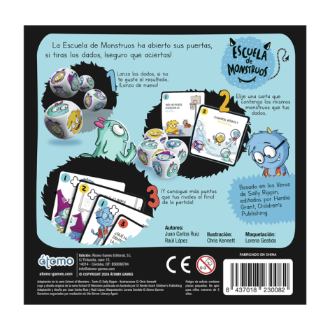 Escuela de Monstruos: el Juego de Mesa - Juego de mesa para niños