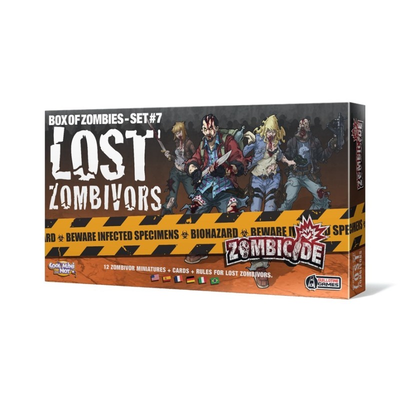 Zombicide:  Lost Zombivors juego de mesa