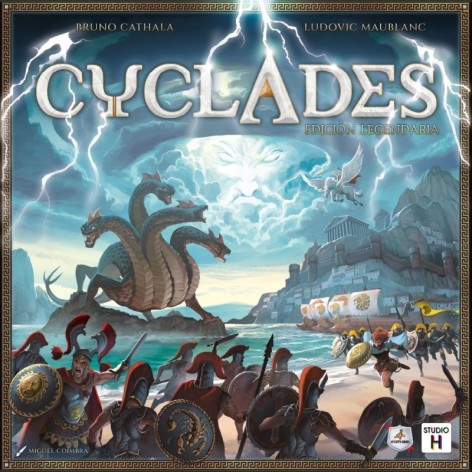 Cyclades: Edicion Legendaria - Juego de mesa