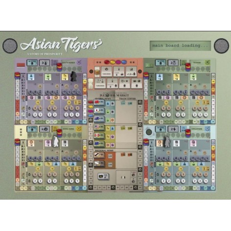 Tigres Asiaticos - Juego de mesa