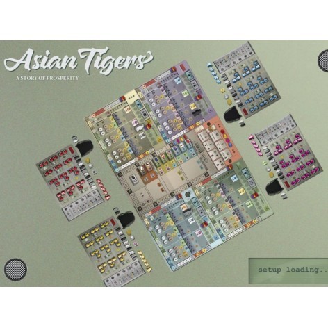 Tigres Asiaticos - Juego de mesa