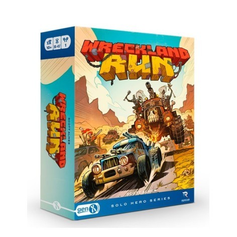 Wreckland Run (Castellano) - Juego de mesa