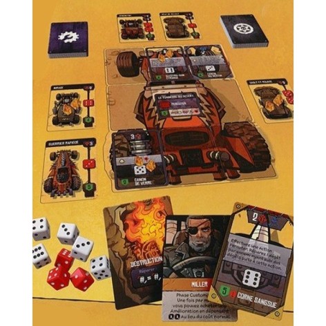 Wreckland Run (Castellano) - Juego de mesa