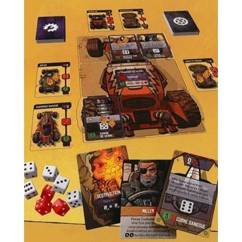 Wreckland Run (Castellano) - Juego de mesa