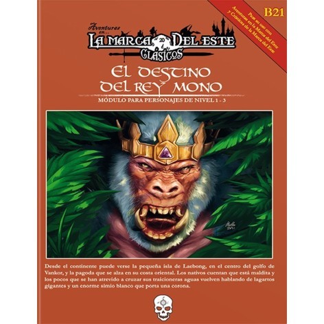 Aventuras en la Marca del Este: El Destino del Rey Mono - Suplemento de rol