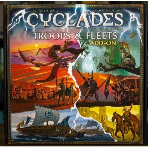 Cyclades: Edicion Legendaria - Tropas y Flotas - Expansión juego de mesa