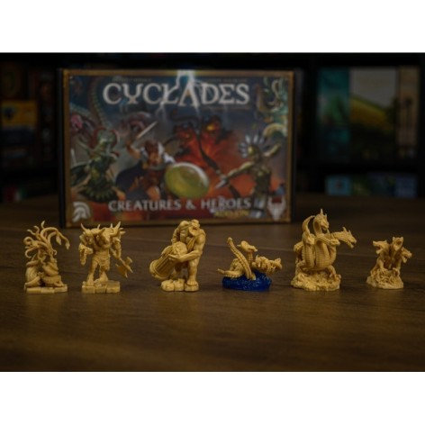Cyclades: Edicion Legendaria - Criaturas y Heroes - Expansión juego de mesa