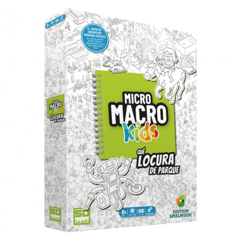 Micro Macro Kids: Locura de Parque - juego de mesa para niños