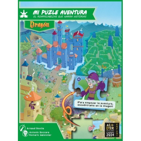 Mi Puzle Aventura: Dragon - Juego de mesa para niños