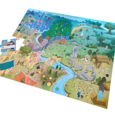 Mi Puzle Aventura: Dragon - Juego de mesa para niños