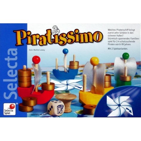 Piratissimo juego de mesa para niños