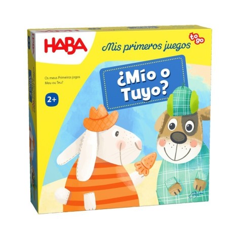 Mis Primeros Juegos: Mio o Tuyo - juego de mesa para niños