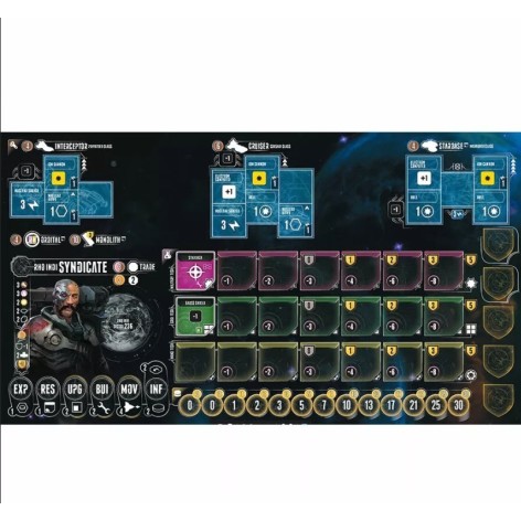 Eclipse: El Segundo Amanecer de la Galaxia - Proscritos - Expansión juego de mesa