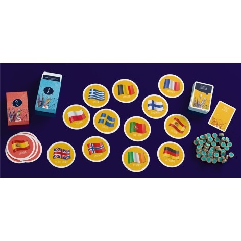 Quiz Challenge: Europa - juego de mesa para niños