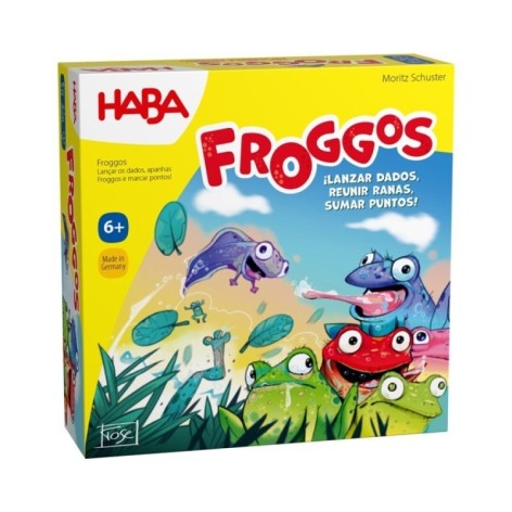 Froggos - juego de mesa para niños