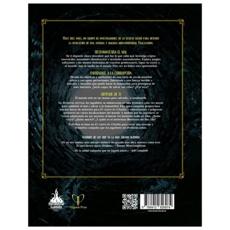El Rastro de Cthulhu: mentiras eternas - suplemento de rol