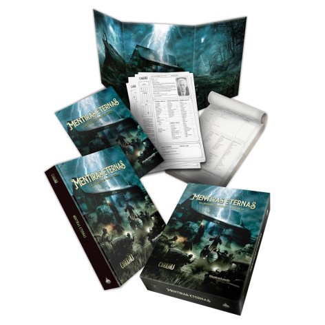 El Rastro de Cthulhu: Pack Caja mentiras eternas - suplemento de rol