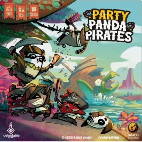 Panda Party Pirates: Edicion Deluxe (castellano) - Juego de mesa