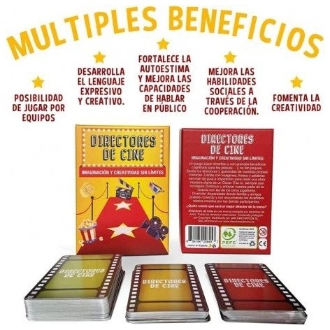 Directores de Cine - juego de cartas
