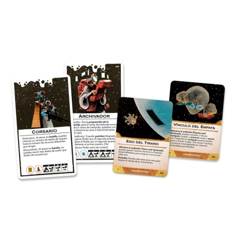 Arcs: Lideres y Trasfondo - expansión juego de mesa