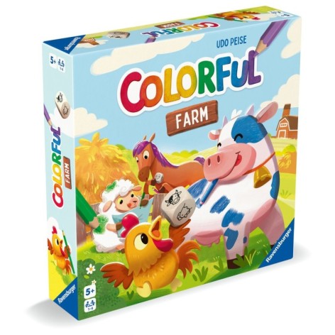 My Colorful Farm (castellano) - juego de mesa para niños