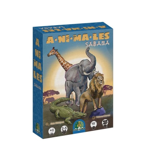 A-ni-ma-les Sabana - juego de cartas