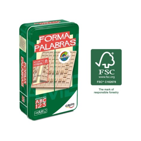 forma palabras - juego de mesa