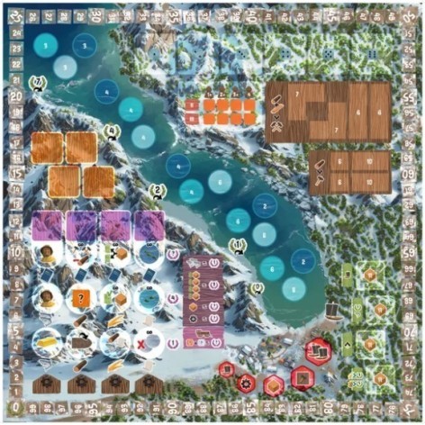 Saltfjord (castellano) - Juego de mesa