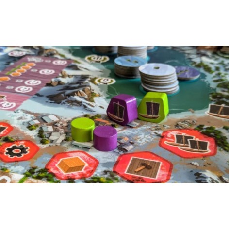 Saltfjord (castellano) - Juego de mesa