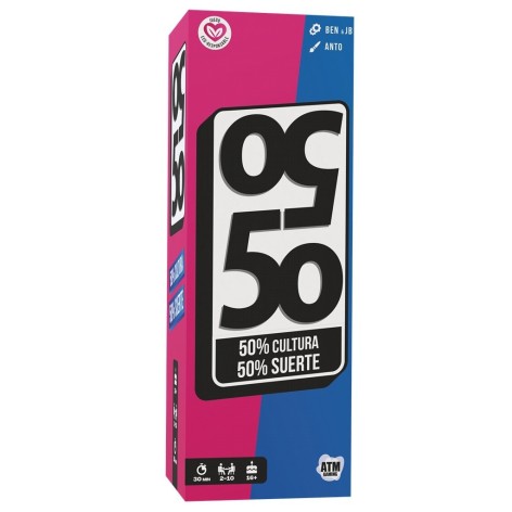 Cincuenta Cincuenta (50 50) - juego de cartas
