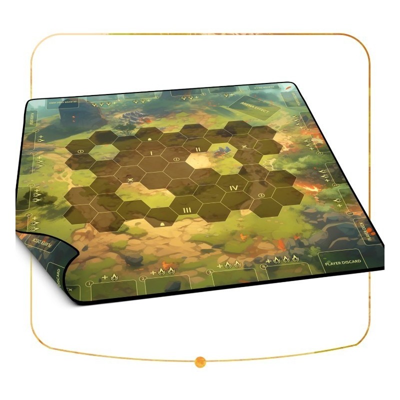 Dragon Eclipse: Untamed Arena Playmat - Accesorio juego de mesa