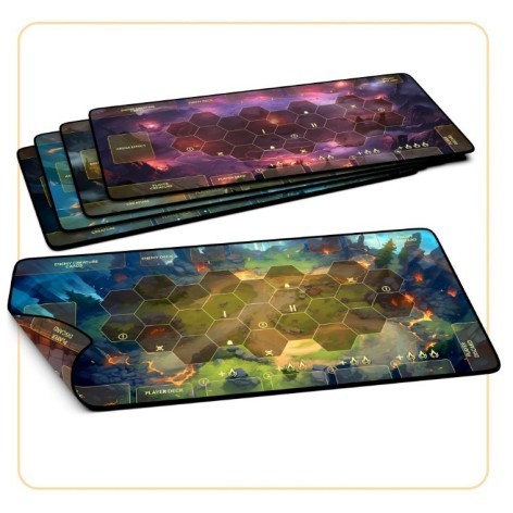 Dragon Eclipse: Arena Playmats - Accesorio juego de mesa