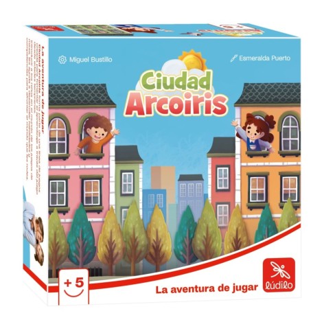 Ciudad Arco Iris - juego de mesa para niños