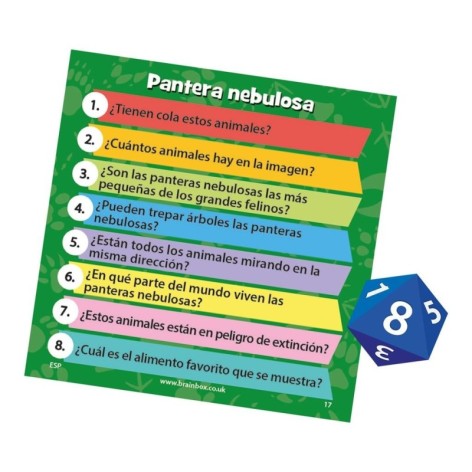 BrainBox: Animales - juego de cartas